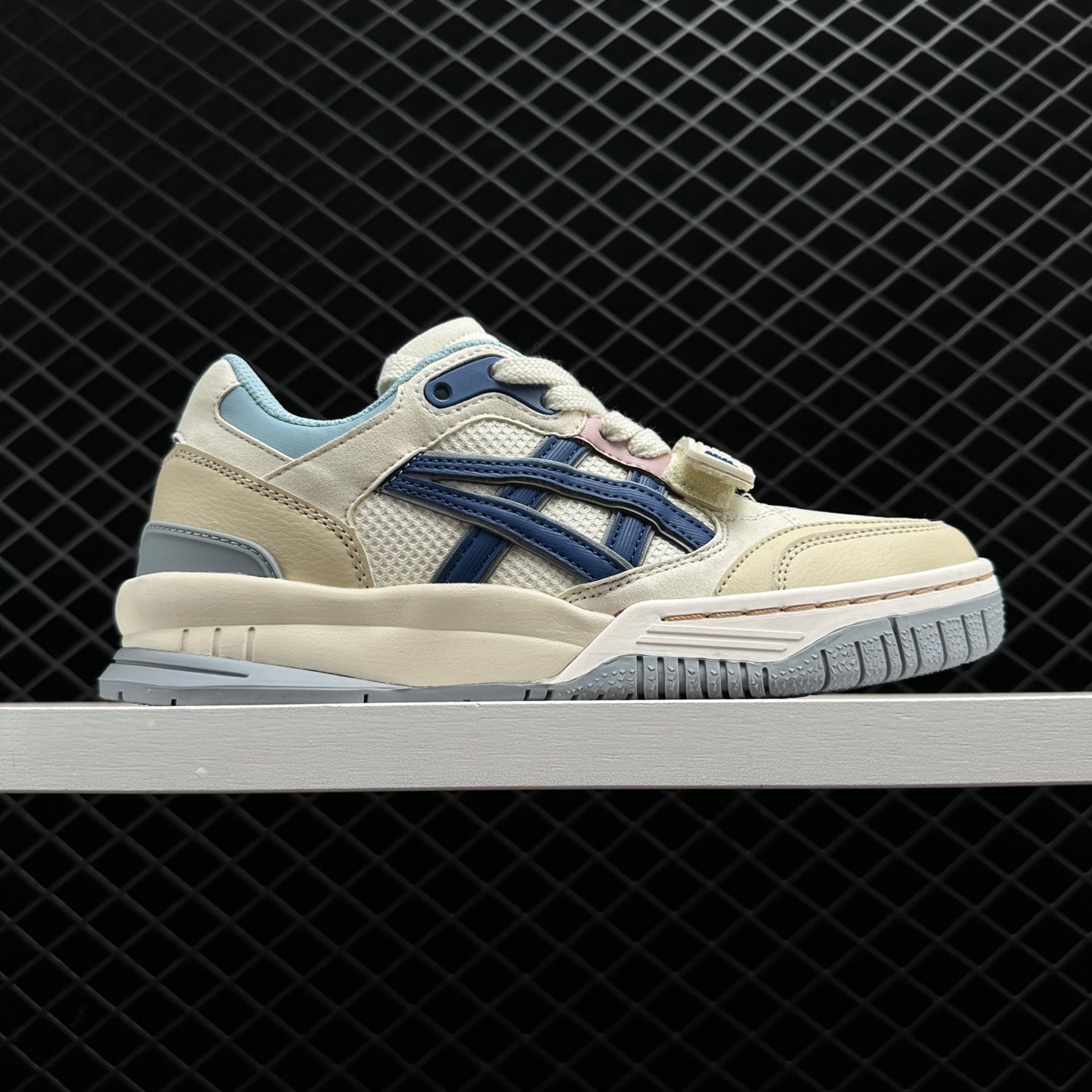 Asics Gel-Spotlyte Low V2 White Cream Blue 1203A258-105 - Premium Athletic Shoes