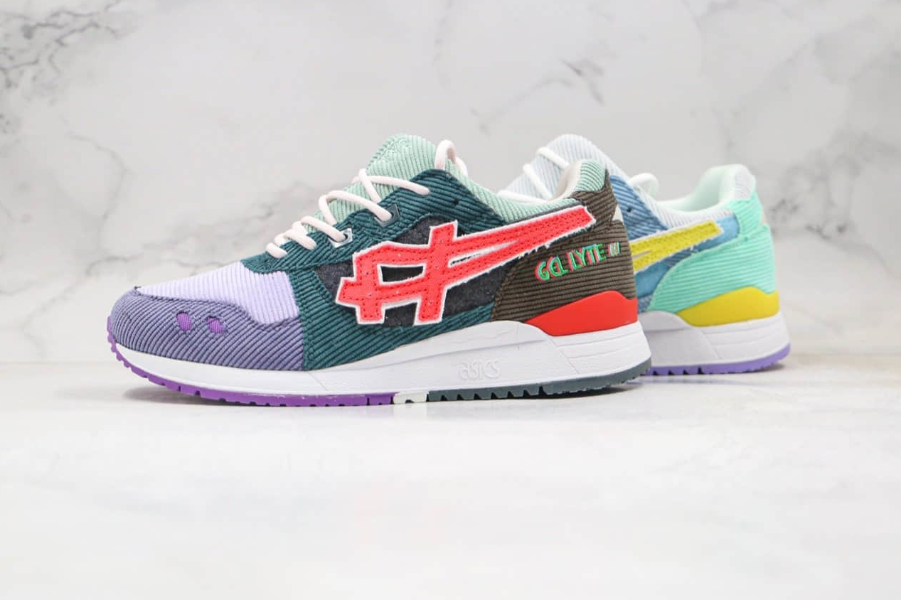 Asics Sean Wotherspoon x Atmos x Gel Lyte 3 'Corduroy' 1203A019-000: Exclusive Sneaker Collaboration