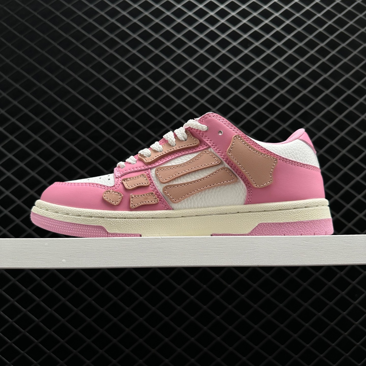 Amiri Skel Top Low White Pink - Stylish and Versatile Footwear Amiri Skel Top Low White Pink - Stylish and Versatile Footwear