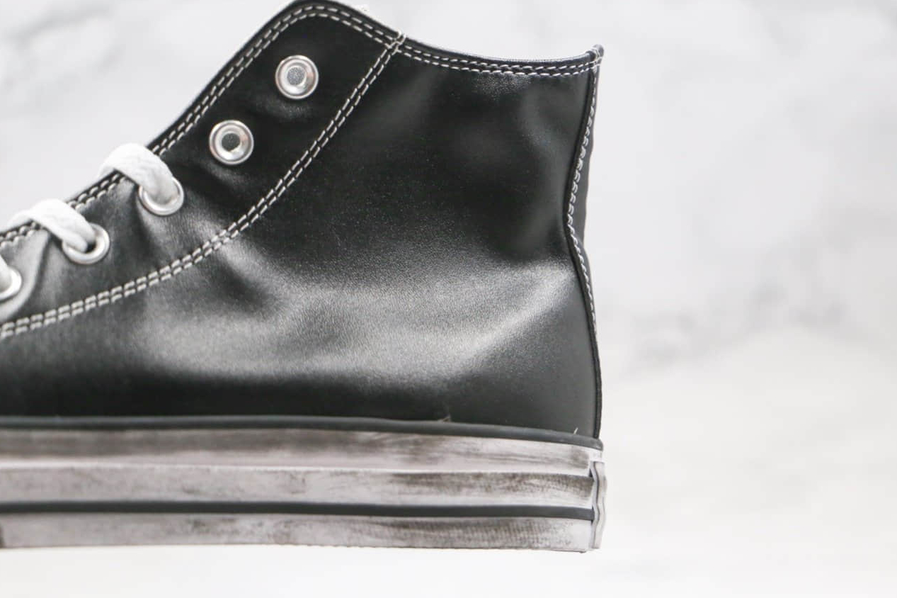 Converse Chuck Taylor All Star Vintage Leather Black White 158575C | Classic Style with a Modern Twist