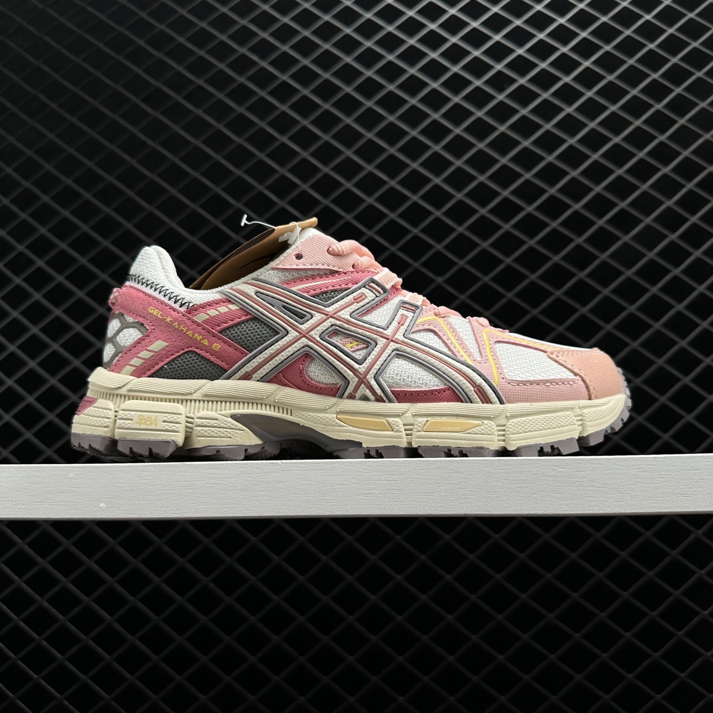 Asics Gel-Kahana 8 Pink White - Stylish and Supportive Women's Running Shoes