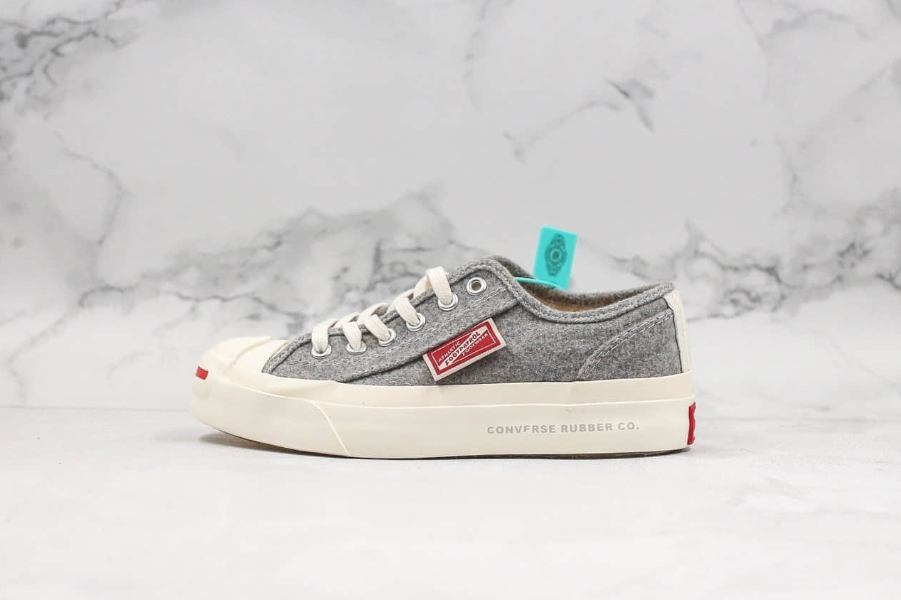 Converse Foot Patrol x Jack Purcell Ox 'Grey' 165492C - Stylish and Classic Footwear