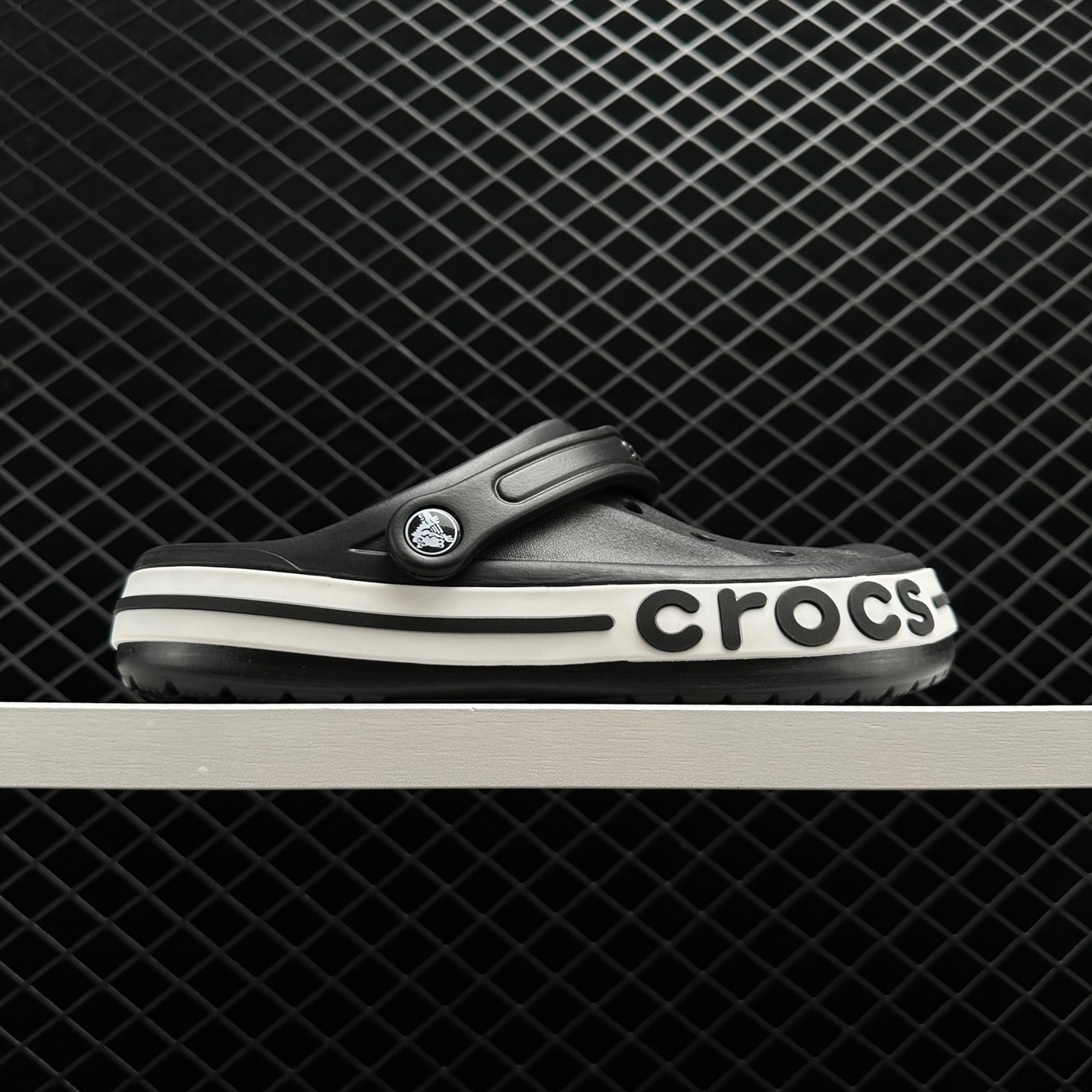 Crocs Bayaband Clog Beach Shoe - Black Unisex 205089-066 | Lightweight & Comfortable