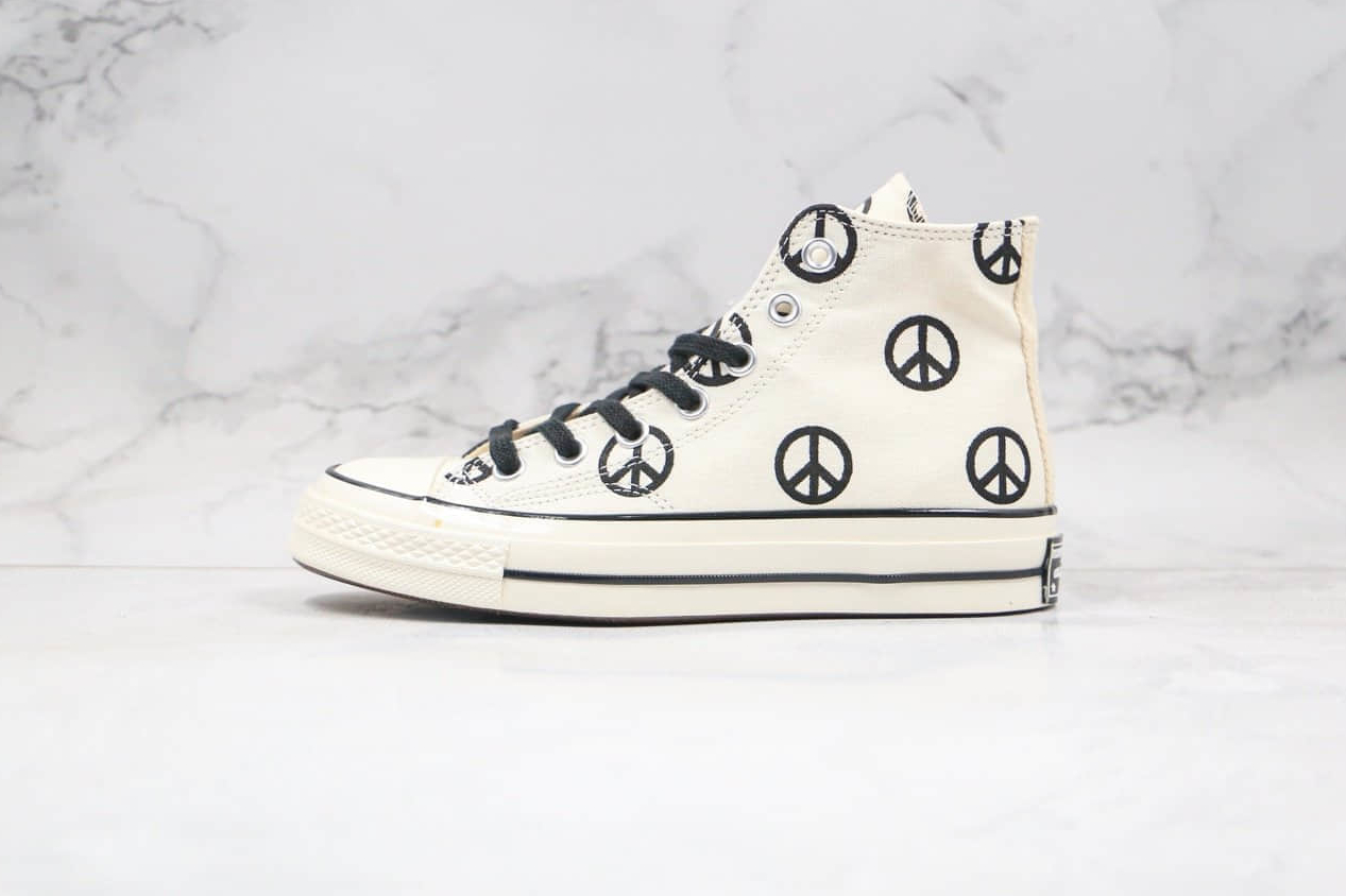 Converse Chuck 70 High 'Unleash Peace' - Shop Egret Black (80 characters)
