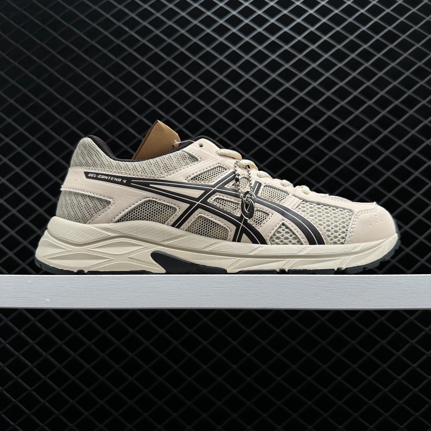 Asics Gel-Contend 4 'Creamwhite Black' T8D9Q-112 - Top-Notch Performance Sneakers