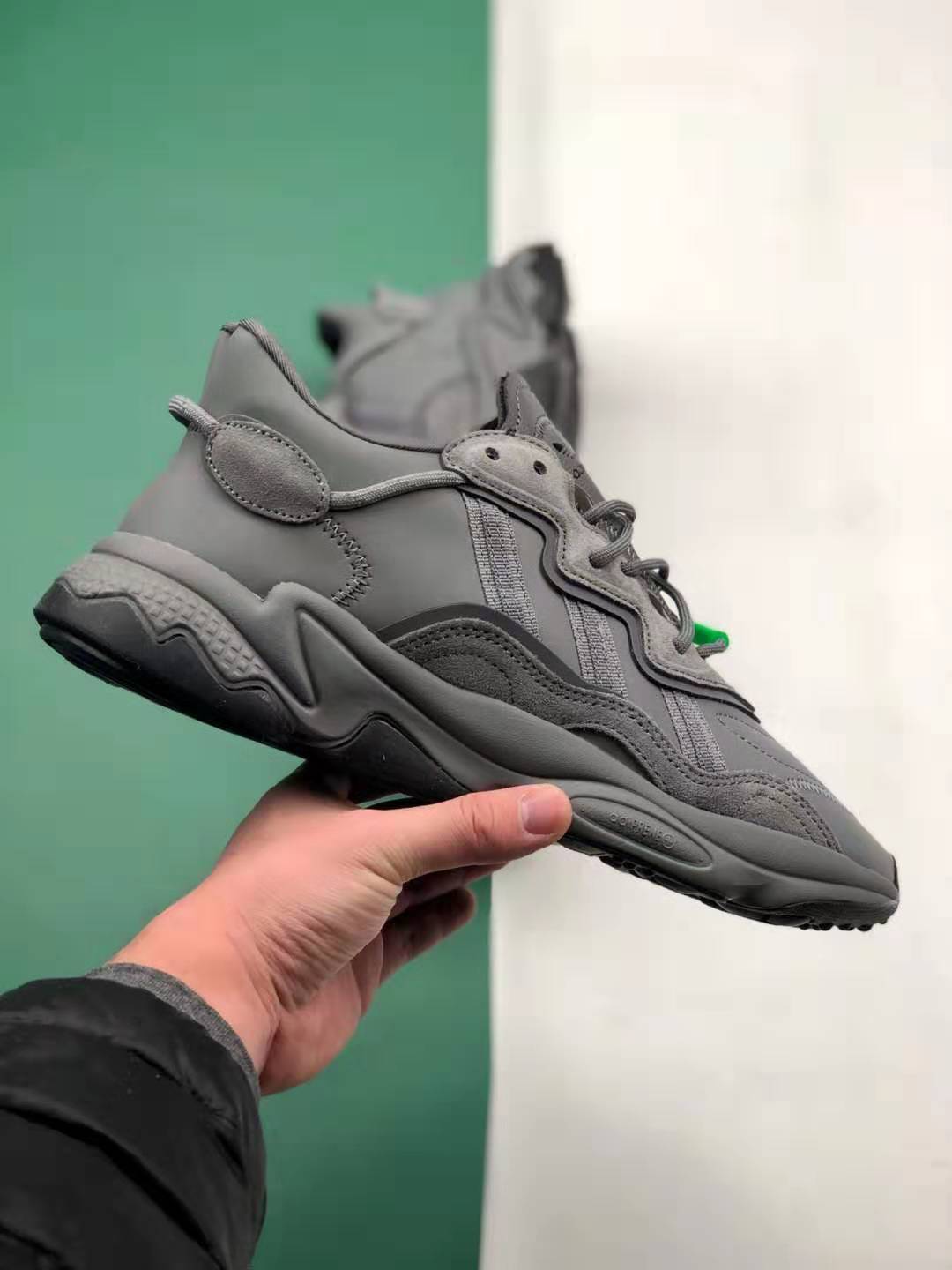 Adidas Ozweego TR 'Grey Solar Green' EE7001 - Shop now for versatile comfort and style Adidas Ozweego TR 'Grey Solar Green' EE7001 - Shop now for versatile comfort and style