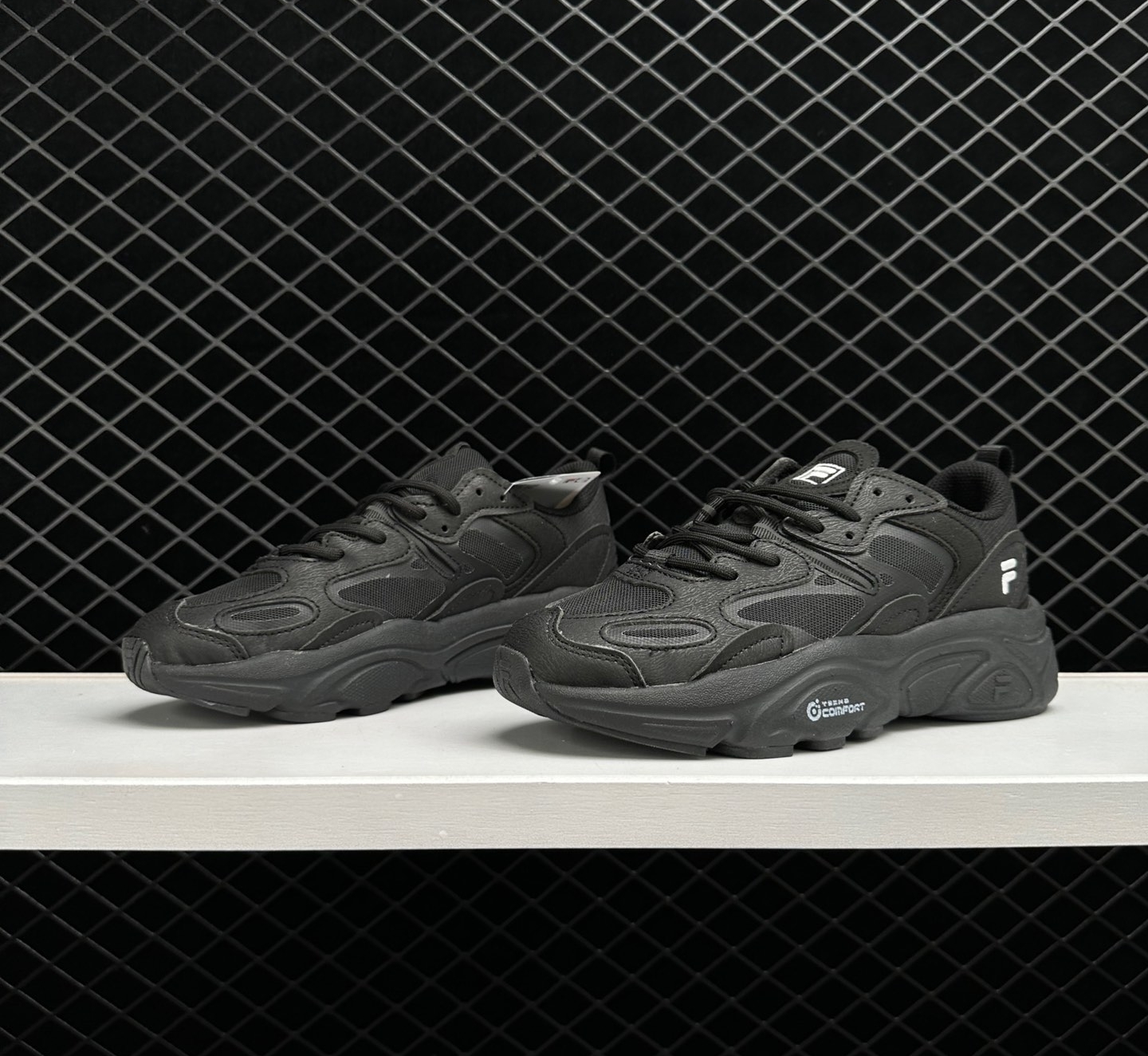 FILA Mars 2 Low-top Running Shoes Black - Durable and Stylish Footwear